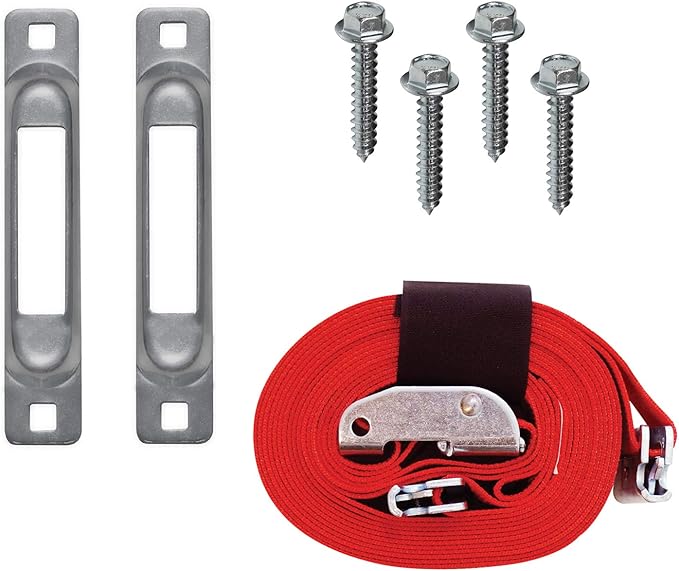 SNAPLOCS Dolly Strap Anchor KIT with 2" x16' CAM for Wood Dollies