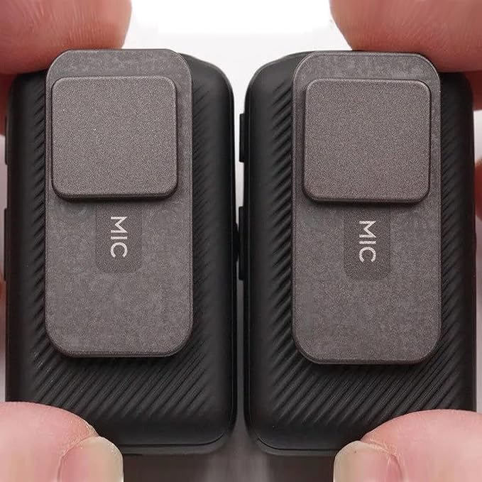 Original Mic Clip Magnet(Pair) for DJI Wireless Transmitter: Easy Attachment and Seamless Wearing(Not Logo)