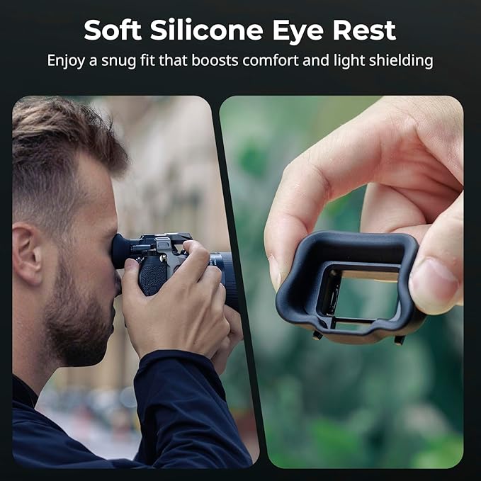 SMALLRIG Camera Viewfinder Eyecup for Sony Alpha 7 V, Alpha 7 IV, Alpha 7S III, Alpha 7R V, Alpha 9 III, Alpha 1, Alpha 1 II