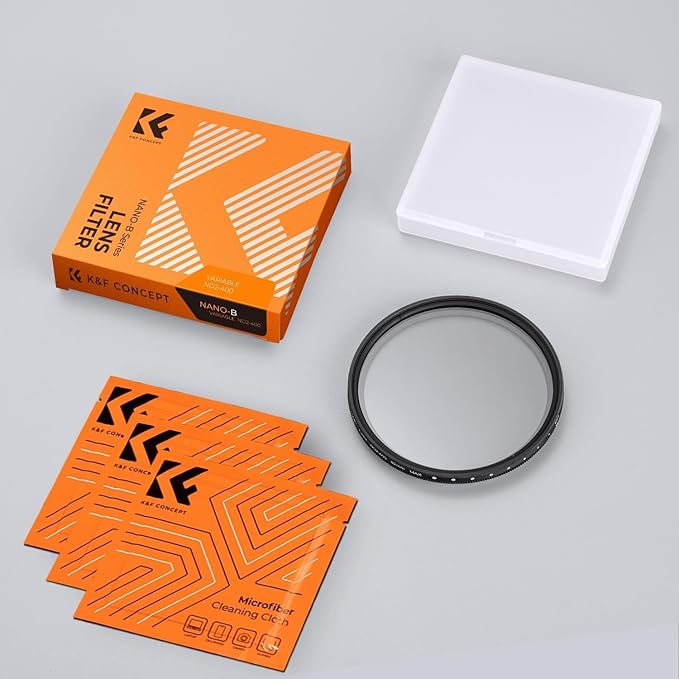 K&F Concept 82mm Variable ND2-ND400 (1-9 Stops)