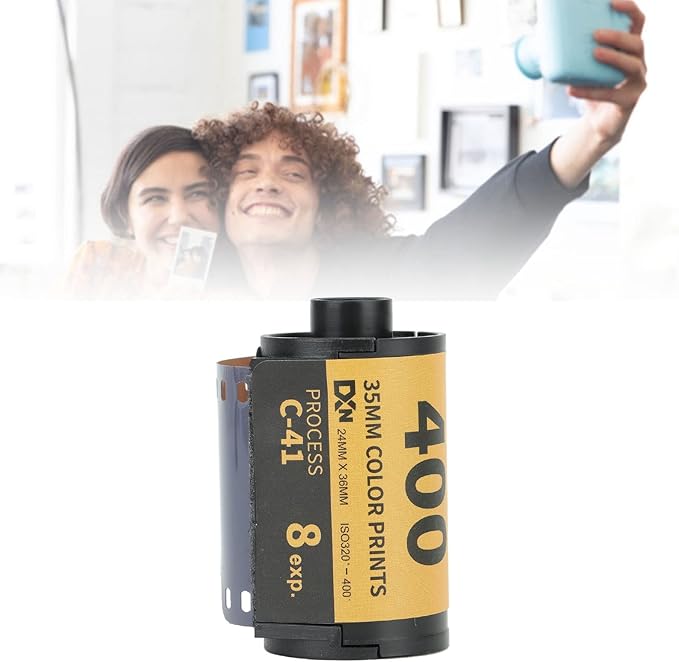 Color Print Film, ISO 320-400, 35mm ECN 2 Process Vintage High Contrast Colour Prints, Photographic Film for 135 Camera (8 Sheet) (18 Sheet) (36 Sheet)
