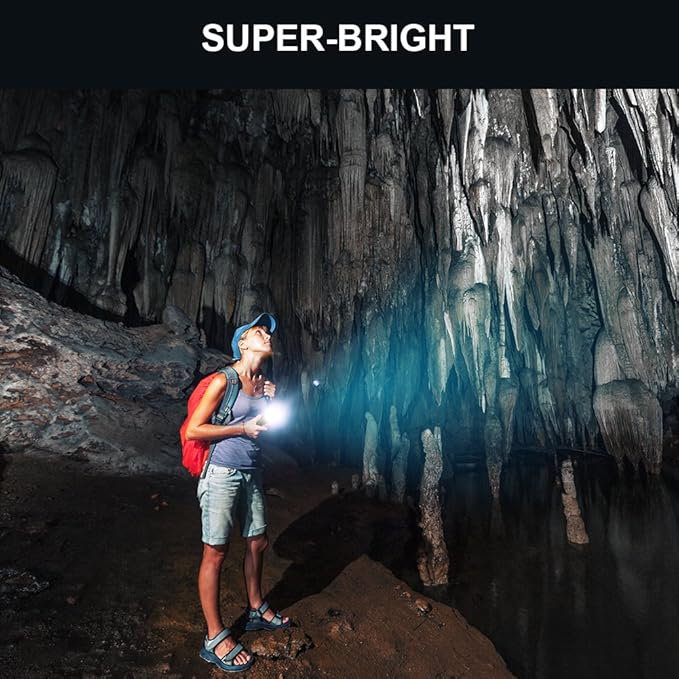 RISEMART Super Small Mini Flashlight AAA 100 Lumens Ultra Bright LED Pen light Pocket Clip Tactical Torch Lamp(3.5")
