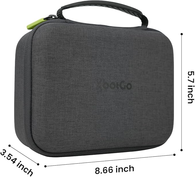 XbotGo Chameleon Case – Hard Shell Protective Carrying Case for Outdoor Use, Precision-Cut Fit, Shockproof, Portable Storage Organizer with Handle
