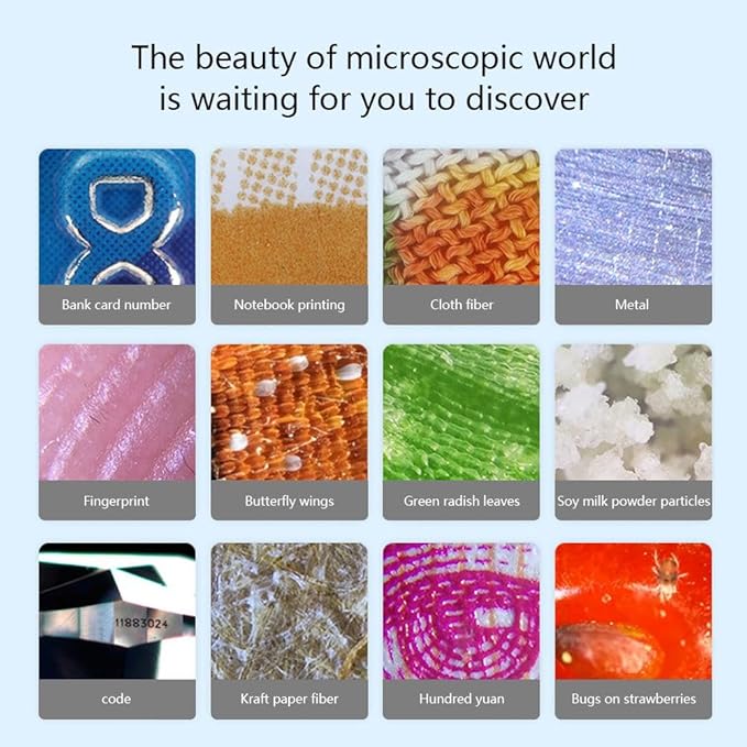 Nano Zoom 200x for iPhone, Phone Microscope Lens, 200x Phone Mini Pocket Microscope, Nanozoom 200x Magnification Zoom with CPL Polarizing Filter for iPhone, with LED Hd (MS002CWH with CPL)