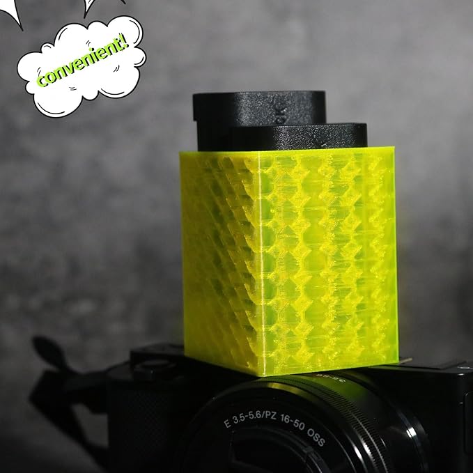 LingoFoto 2PCS Camera Battery Storage Soft Case with 4 Warehouses for Canon LP-E6/LP-E6N/LP-E6NH Camera Battery Protective Pack Case Holder (Yellow,Four Warehouses)
