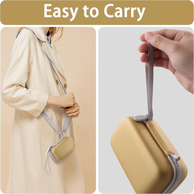 Camera Case for KODAK EKTAR H35/H35N/KODAK Snapic A1 Frame Film Camera,Carrying Case Holder for KODAK EKTAR H35/H35N/Kodak Snapic A1 Frame Film Camera and Accessories(Sand Case)