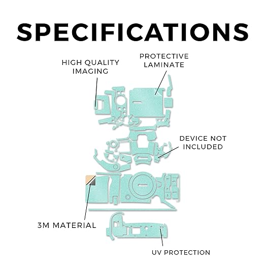 Glossy Glitter Camera Skin Compatible with Canon EOS R5 Mark II (2023) - Solid Seafoam - Premium 3M Vinyl Protective Wrap Decal Cover - Easy to Apply | Crafted in The USA by MightySkins