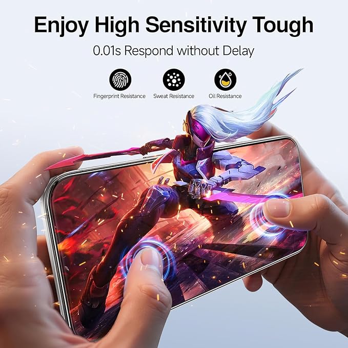 SMARTDEVIL 2 Pack for iPhone Air Screen Protector Tempered Glass, HD Clear Film, Easy Installation, Dust-Free Box