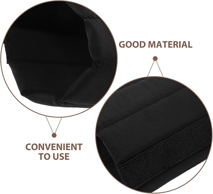 2pcs Camera Bag Dividers Partitions Camera Pouch Dividers Bag Attachments for Men Women Black 28.00X12.00X0.80CM