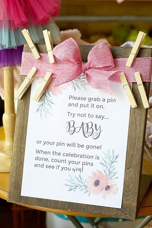 DECORA 3.5cm Sturdy Natural Wooden Mini Clothespin 100 Pieces in One Package