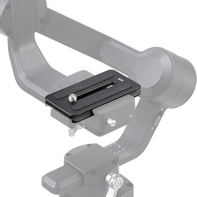 Hersmay 70mm Camera Mounting Quick Release Plate for DJI Ronin SC Gimbal Compatible with ARCA-Swiss/Kirk/Wimberley/Markins/Benro Quick Release Plates for Camera Tripod Ballhead