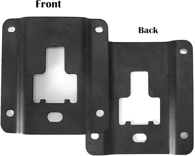 Auovo 4pcs Truck Bed Cargo Tie Down Brackets Plates for Ford F150 F250 F350 2015-2024 2025 2026 Replacement of FL3Z-9928408-AB Bed Load Hook Reinforcement Panel Accessories