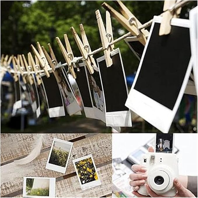 Fujifilm Instax Mini Instant Camera Film with Sandisk 32 GB USB Flash Drive + 2 x Mini Twin Packs (40 Sheets) and Buzz-Photo Microfiber Cleaning Cloth...
