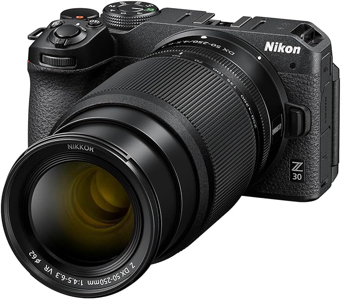 Nikon Z 30 with Two Lenses | Our most compact, lightweight mirrorless stills/video camera with wide-angle and telephoto zoom lenses | Nikon USA Model