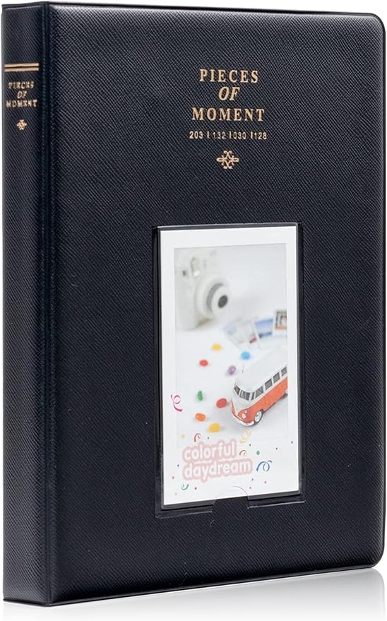 Fujifilm Instax Mini 41 Instant Camera Vintage Black. + Fujifilm Value Pack (40 Sheets) + Shutter Accessories Bundle, Includes Vintage Style Compatible Carrying Case, Black Photo Album 64 Pockets