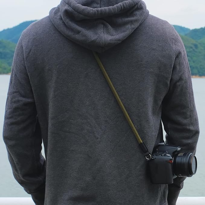 Vintage Camera Neck Strap,Nylon Rope Camera Shoulder Straps for Photographers Film DSLR