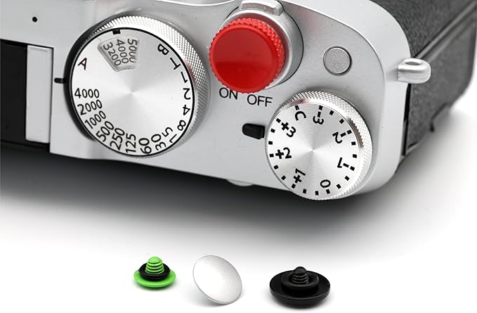 Metal Camera Shutter Release Button Upscale and Delicate Soft Accessories for X-M5 X-T5 X-T4 X-T3 X-T30 X-T30II X100VI X100V X-E4 X-E3 XA5 (Classics)