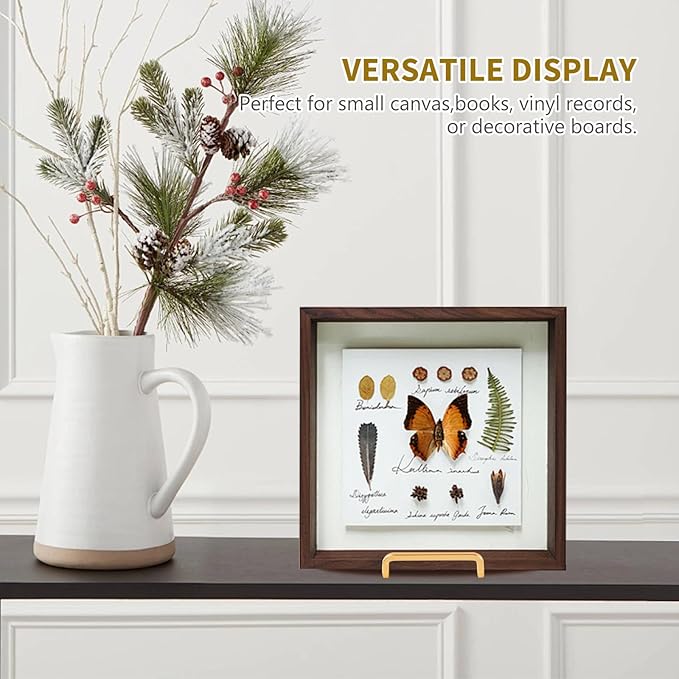 Plate Holder Easel Display Stand - 6 inch Metal Plate Stands for Display - Tabletop Picture Stand - Gold Iron Easels for Display Pictures | Photo Frames | Book | Decorative Plates | Plaque - 3 Pack