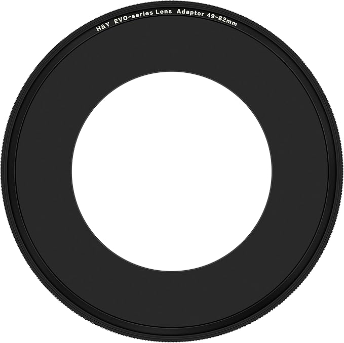 H&Y Magnetic Step Up Filter Ring 49 to 82mm, Ultra-Slim Aluminum Lens Filter Stepping Ring for Adapting 49mm Lens to an 82mm Filters, EVO Series