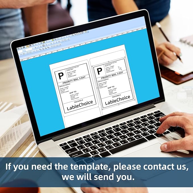 100 Sheets 400 Pcs 4"x5" 4 Up Shipping Address Labels for Laser & Inkjet Printers, Permanent Adhesive 4 per Page Shipping Labels, 4 to a Page Labels, 4 Stickers per Sheet