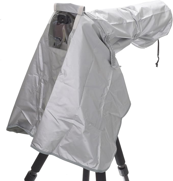 Matin Digital SLR Camera Rain Cover Silver - Large