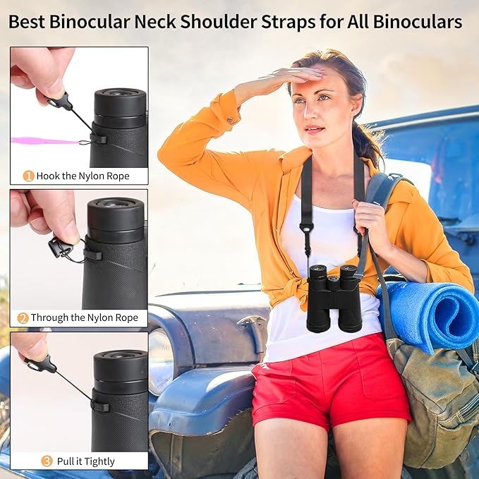 5 Pack Replacement Nylon Neck Lanyard, Universal Shoulder Strap Replacement Nylon Neck Lanyard, Comfortable Adjustable Shoulder Strap for iPad, Camera, Crossbody Bag, Binocular, Tablet