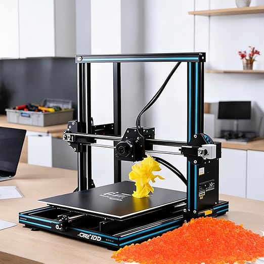 VOISEN 1LBS Orange Indicating Silica Gel Desiccant Beads,Reusable Desiccant Industry Standard 3-5 mm,Desiccant for 3D Printer,Electronic,Clothes,Painting,Jewelry