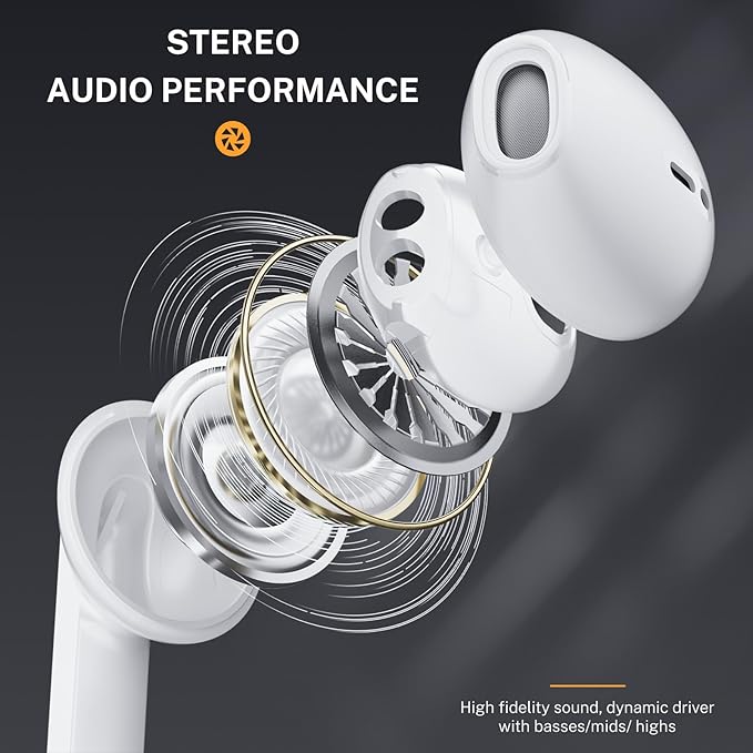 USB C Headphones Type C Earbuds for iPhone 17 Pro/ 17 Air 15/16 Pro/ 15 Pro Max,Microphone Noise Isolation Stereo Wired Earphones for Samsung Galaxy S26/S26+/S26 Ultra S25 S24 S23 S22 Pixel 9 8a