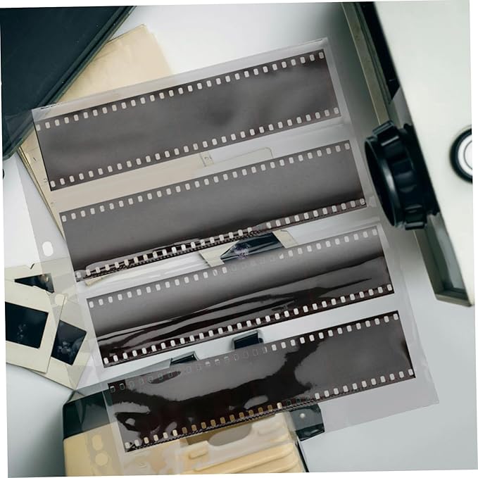 Lurrose 10pcs Supplies Negative Supply Film Negative Sleeves Heavy Duty Protectors for Archival Photo Protection