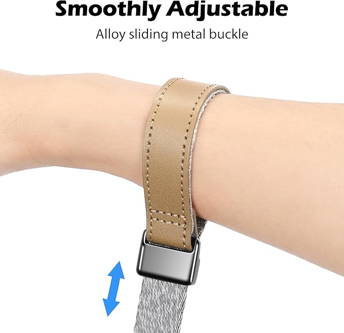 SUNYA Camera Wrist Strap with Quick Release Buckle. Sturdy Nylon Rope Hand Strap Compatible for DSLR or Mirrorless Camera
