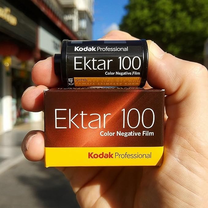 Kodak Ektar 100 35mm Film 4-Pack – ISO 100, 36 Exposure Color Film for 35mm Film Camera – Includes Balveli Premium Microfiber Cloth