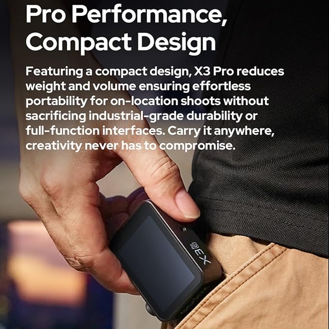 Godox X3 Pro C X3Pro C Touchscreen TTL Flash Trigger for Canon, 2.4G Wireless, 2.4" LCD Screen, Bluetooth Integration & APP Control, Wireless Speedlight Transmitter (Godox X3-C Upgrade)