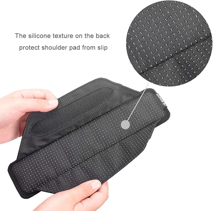 RLSOCO Shoulder Strap Pad Replacement Air Cushion Pad(One Piece) for Bags Briefcase,Backpacks, Laptop Computer Messenger Bag Drone Camera Case
