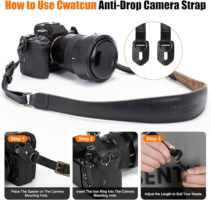Cwatcun Photographer Camera Strap