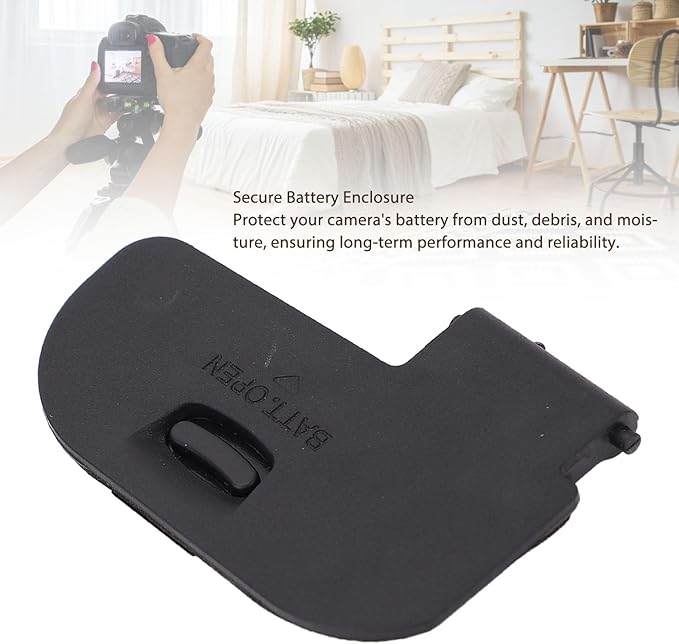 Battery Door Cover for R5 R5C R6 Cameras, Replacement Battery Lid, Camera Repair Parts Accessories