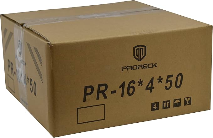 PRORECK 16-Channel Low Profile XLR Send Circuit Board Snake Cables, XLR Splitter Cable for Live, Recording, Stage, Studio, 50 Feet Long