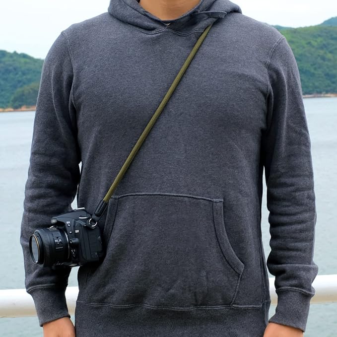 Vintage Camera Neck Strap,Nylon Rope Camera Shoulder Straps for Photographers Film DSLR