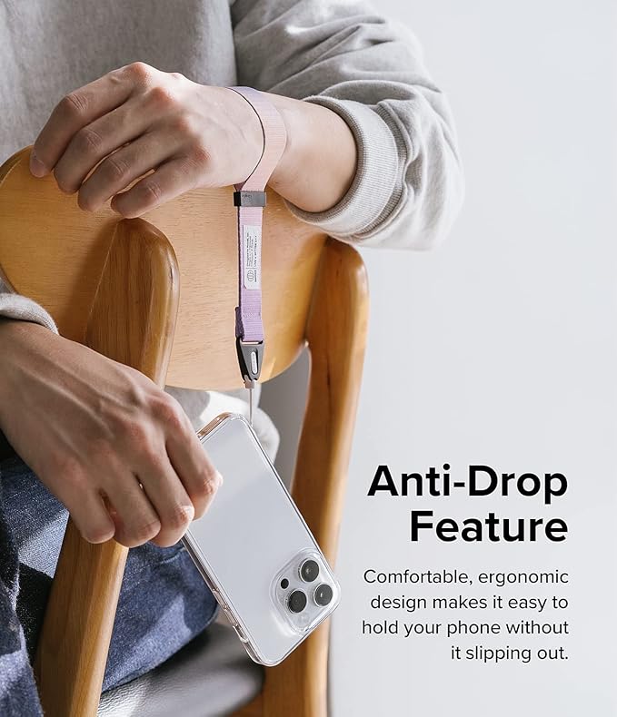Ringke Hand Strap [Phone Wrist Strap] Designed for Camera Strap and Phone Strap, Adjustable Sturdy Universal Lanyard Compatible with Camera and Phone Case - Aurora