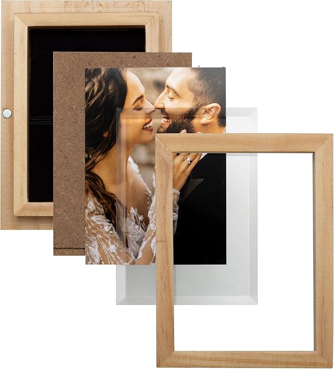 Neil Enterpises Inc. Wood Elite Flash Drive Box with Photo
