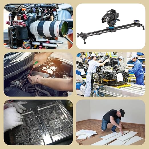 40 Pieces 1/4 Inch Screw Camera Accessories, Camera Screws Mount Set for Tripods, Quick Release Plates