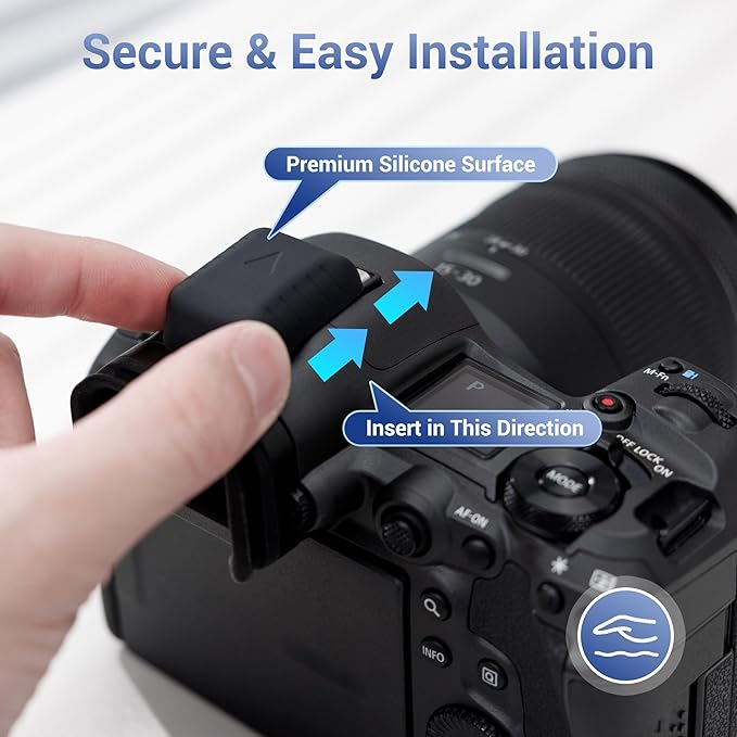Camera ER-SC3 Hot Shoe Cover Protector Cap for Canon EOS R5 Mark II R6 Mark II R50 V R50V R1 R8 R7 R10 R3 PowerShot V1 Camera with Multi-Function Shoe Replace Canon ER-SC3 Shoe Cover (NOT fits R5/R6)