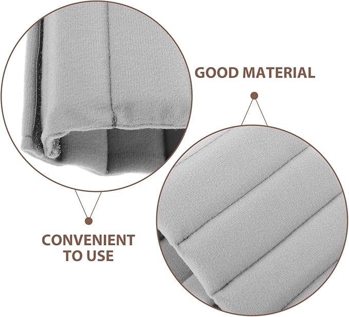 Gadpiparty 8 Pcs Camera Bag Divider Dividers Baggies Plug Ins Insert for Camera Supply Padded Insert Side Pocket N Gray Suede Roller Partition Universal