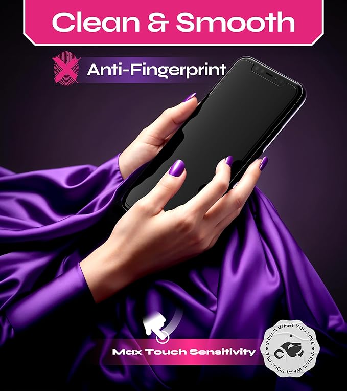 Defenslim Screen Protector for iPhone 11 Pro Max (2Pack), Easy Auto-Align Install Kit, 6.5" Tempered Glass, 9H Hardness, Ultra HD Clear, Case Friendly, EasyShield