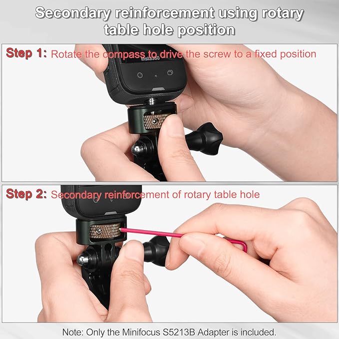 Camera Tripod Adapter, 2pcs 1/4" Adapter Screw Head Camera Mount Compatible with Insta 360/Gopro Hero/Sjcam Action Cameras and Other Standard 1/4" Accessories, Quarter Inch Mount for GoPro Ecosystem