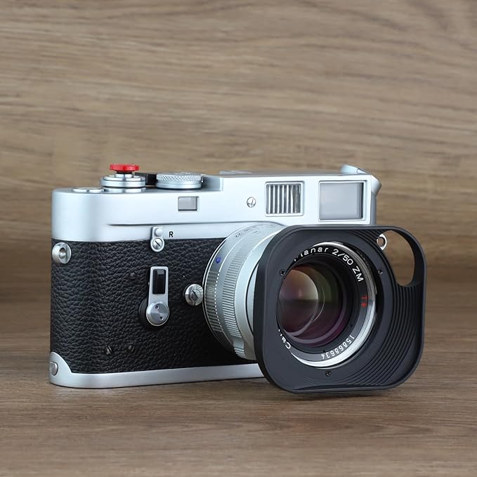 Haoge LH-ZV02P Lens Hood for Carl Zeiss Biogon T 2/35 35m m f2 ZM, C Biogon T 2.8/35 35mm f2.8 ZM, Planar T 2/50 50mm f2 ZM; Voigtlander NOKTON Classic 35mm f1.4 VM, 40mm f1.4 VM Hollow Out Designed