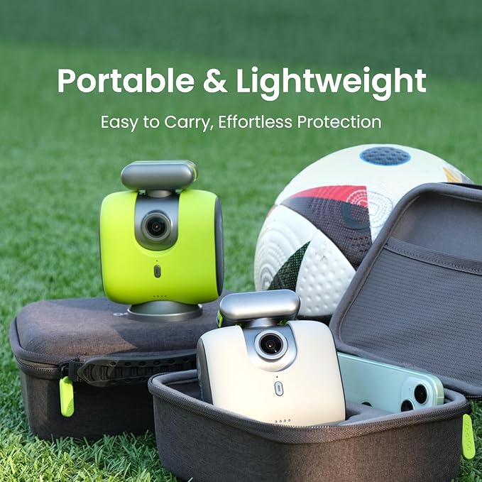 XbotGo Chameleon Case – Hard Shell Protective Carrying Case for Outdoor Use, Precision-Cut Fit, Shockproof, Portable Storage Organizer with Handle