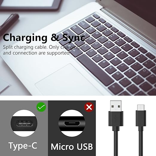 GEEKRIA for Creators USB A to Type C Microphone Cable 10 ft / 3 M, Compatible with Fifine AmpliGame A6, HyperX QuadCast S, SoloCast, Logitech G Yeti GX, TONOR TC30 Mic Cord (Black)