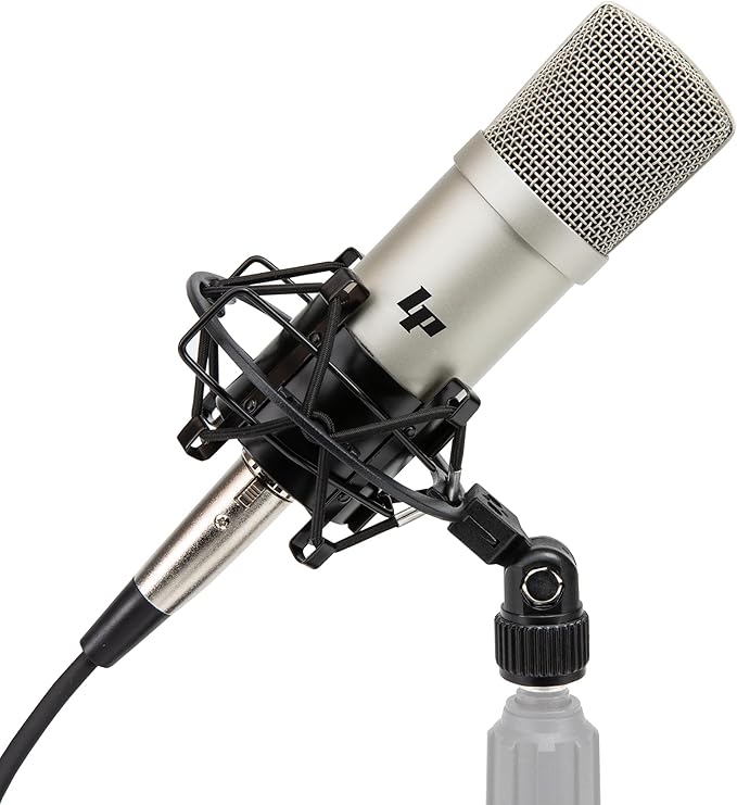 Focusrite Scarlett 2i2 4th Gen USB-C Audio Interface Bundle with PreSonus Eris 3.5 Studio Monitors Recording Shield Condenser Microphone Headphones and Cables