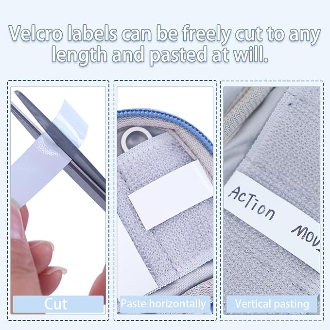 VNEIRY 12-Slot USB Drive Organizer w/Velcro Labels & Quick-Dry Marker - Peel & Stick Anywhere! Secure Case for Thumb/Jump Drives | Fits Most USB Sticks | 12-Capacity | Multiple Colors