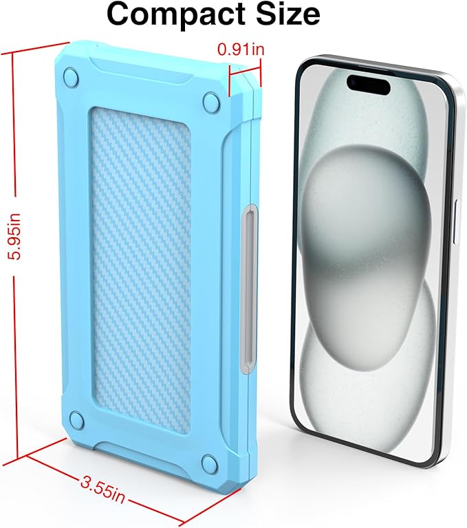 THELIFELICIOUS SD Card Holder Memory Card Case for SD/TF Cards, Memory Storage Organizer for 20 SDXC SDHC and 20 TF Cards